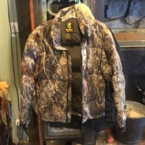 Browning Camo down jacket.